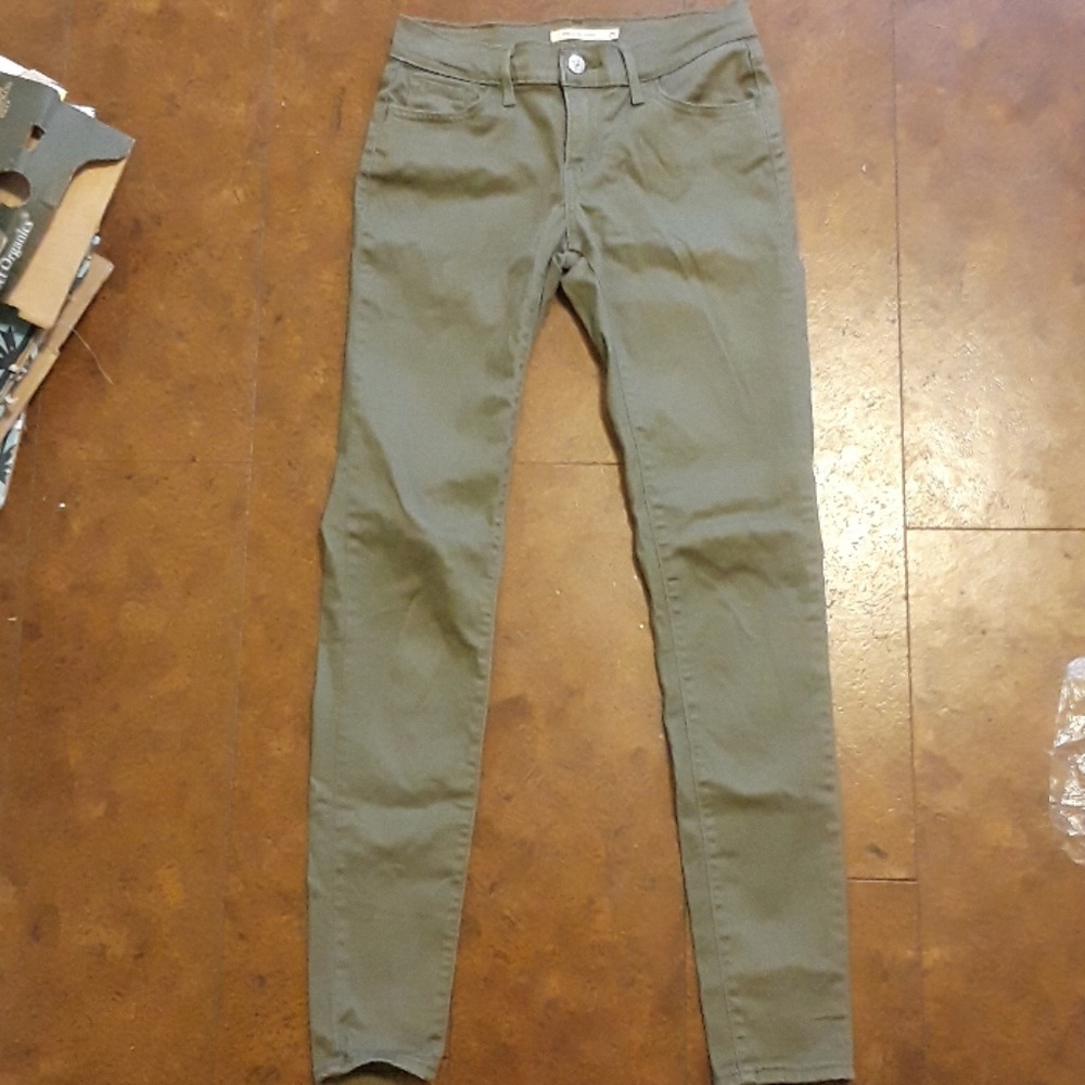Levi's Super Skinny olive Pants